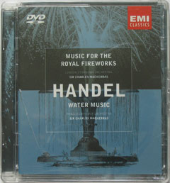 Handel / Mackerras "Music For The Royal Fireworks" , DVD-Audio Handel / Mackerras "Music For The Royal Fireworks" , DVD-Audio