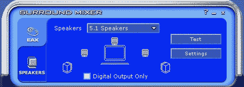 audigy surr mixer audigy surr mixer