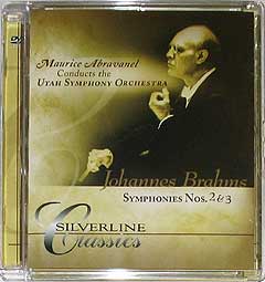 Brahms / Abravanel "Symphonies No. 2 & 3" , DVD-Audio, DualDisc Brahms / Abravanel "Symphonies No. 2 & 3" , DVD-Audio, DualDisc