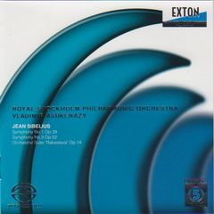 Sibelius Ashkenazy Symphonies No.1 No.3 Rakastava Sibelius Ashkenazy Symphonies No.1 No.3 Rakastava